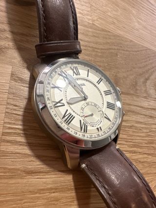 Reloj Fossil NDW2N Marrón y Plateado