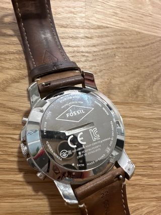 Reloj Fossil NDW2N Marrón y Plateado