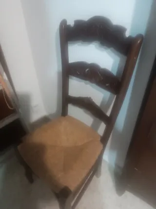 Mueble TV 3.25m + Mesa y 6 Sillas Rústicas