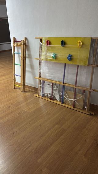 Parque infantil madera Montessori 8 en 1