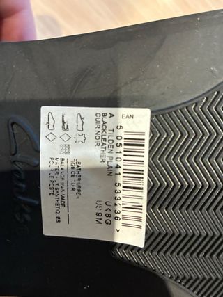 Zapatos Clarks Negros Hombre