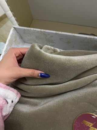 Senaguillas mesa camilla terciopelo gris oscuro