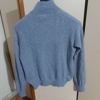 Pullover azzurro, solo cashmere