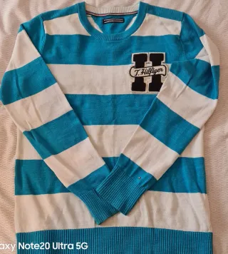 Jersey Tommy Hilfiger rayas niño T.11-13