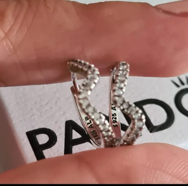 Pendientes Pandora Plata Circonitas