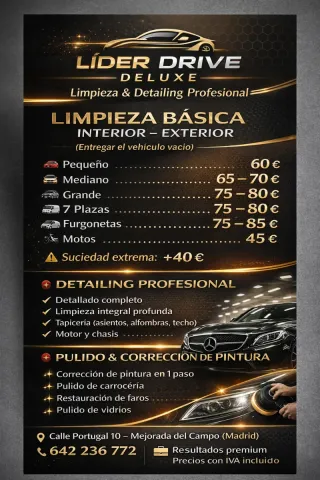 LÍDER DRIVE DELUXE – DETAILING PROFESIONAL