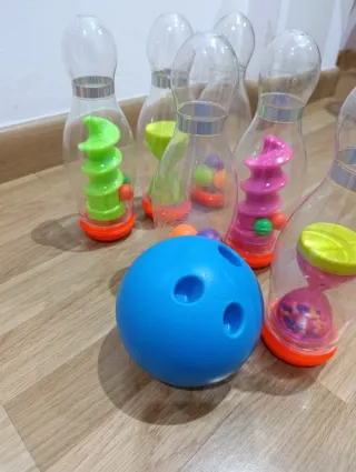 Juego Bolos y Pelota Infantil