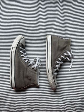 Zapatillas Converse altas color oliva 42,5