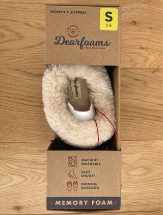 Pantuflas Dearfoams Talla 35-36 NUEVAS