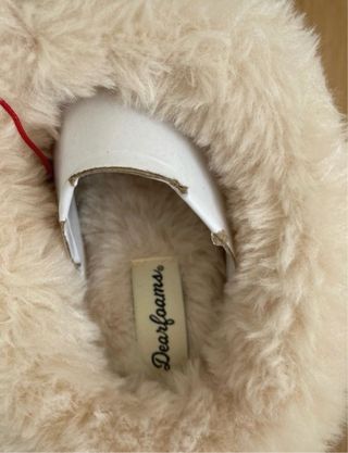 Pantuflas Dearfoams Talla 35-36 NUEVAS