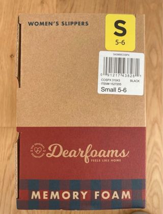 Pantuflas Dearfoams Talla 35-36 NUEVAS