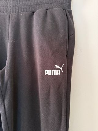 Pantalón chándal Puma negro