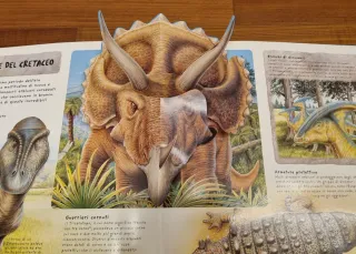 Occhio ai dinosauri. Libro pop-up. Ediz. a colori
