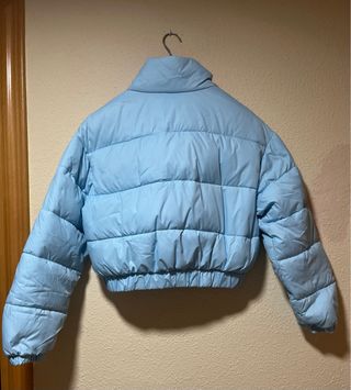 Chaqueta acolchada azul