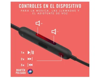 Beats Flex Auriculares Inalámbricos Negro/Rojo