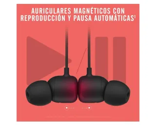 Beats Flex Auriculares Inalámbricos Negro/Rojo