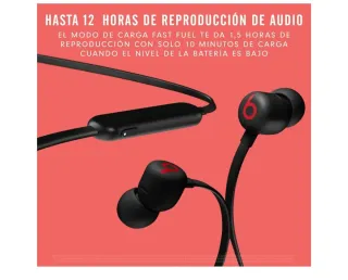 Beats Flex Auriculares Inalámbricos Negro/Rojo