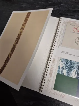 Cartolina La donna nell'arte 2002