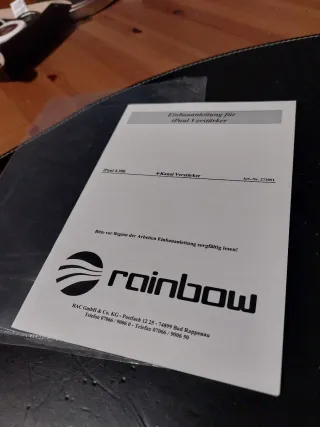 Manual Rainbow iPaul 4.300 Amplificador Coche