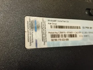 Portátil Acer Negro