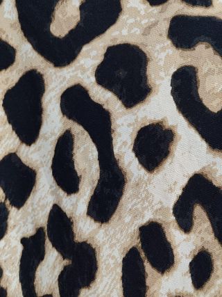 Camiseta H&M manga larga estampado leopardo