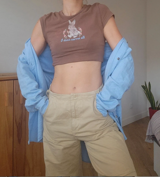 Camisa azul Freequent Talla S