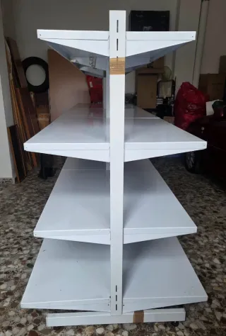 Estantería Expositora Doble 3m