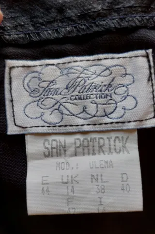 Conjunto Vestido y chaqueta de fiesta, negro y oro