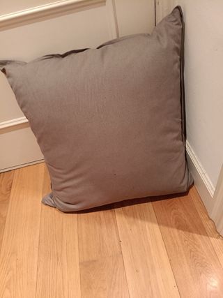 2 Cojines Gris 60x60 cm