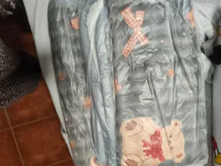 Colchón de forro polar con ositos sin estrenar