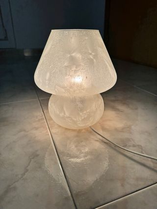 Lámpara vintage seta