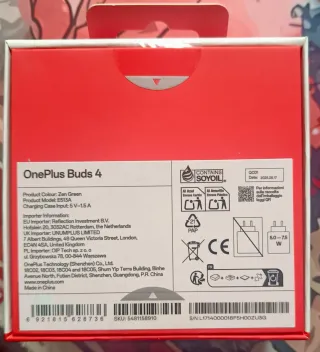 OnePlus Buds 4 Auriculares Inalámbricos Verdes