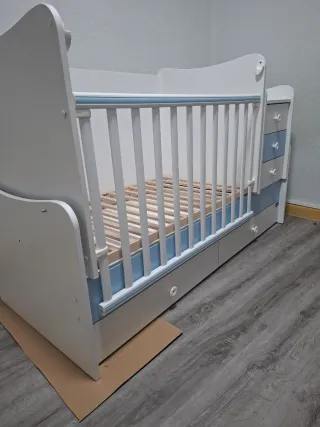 Cuna convertible MAXI PLUS