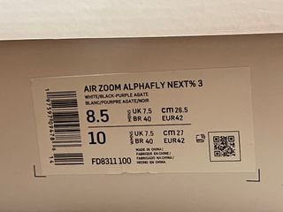 Nike Alphafly 3 Talla 42