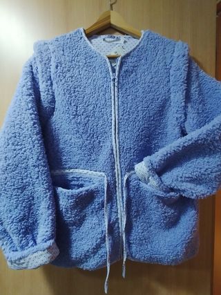 Chaqueta bata Women'secret Morada Talla M