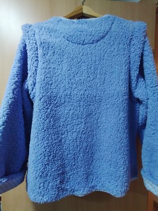 Chaqueta bata Women'secret Morada Talla M