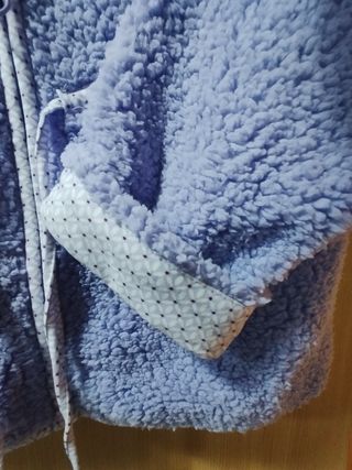 Chaqueta bata Women'secret Morada Talla M