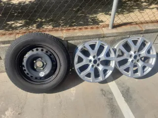 Llantas aluminio R18 y rueda repuesto