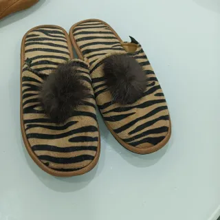 Chinelos Tigrados Tamanho 39