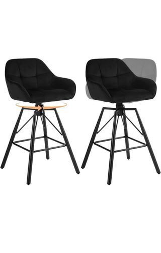 Conjunto de 2 Cadeiras de Cozinha