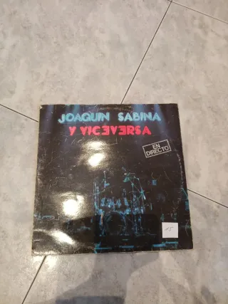 Vinilo Joaquín Sabina Y Viceversa En Directo