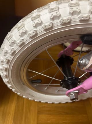 Bicicleta infantil rosa