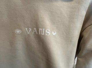 Sudadera Vans Beige Talla XXS