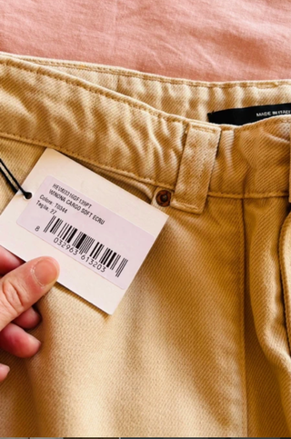 Pantalones Haikure T36/27 Beige Cargo