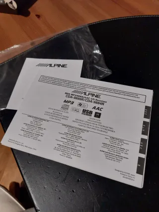 Manual Alpine CDA-9886R/CDA-9884R