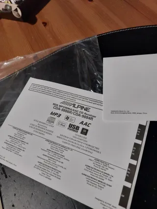 Manual Alpine CDA-9886R/CDA-9884R