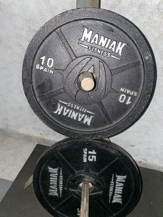 Discos Maniak Fitness varios pesos (50mm)