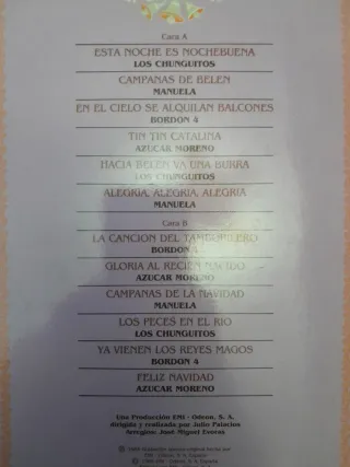 Vinilo Navidades Flamencas