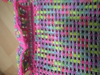 Bolso artesanal colombiano multicolor