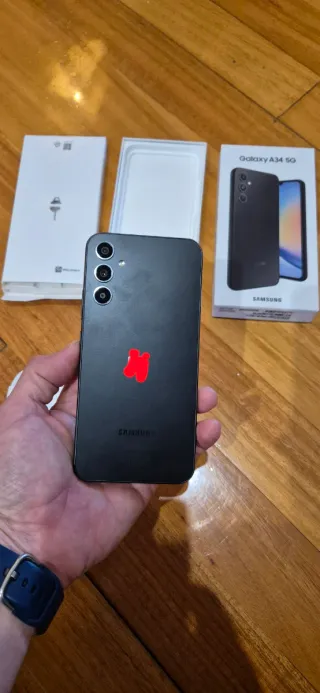 Samsung Galaxy A34 5G 128GB Negro